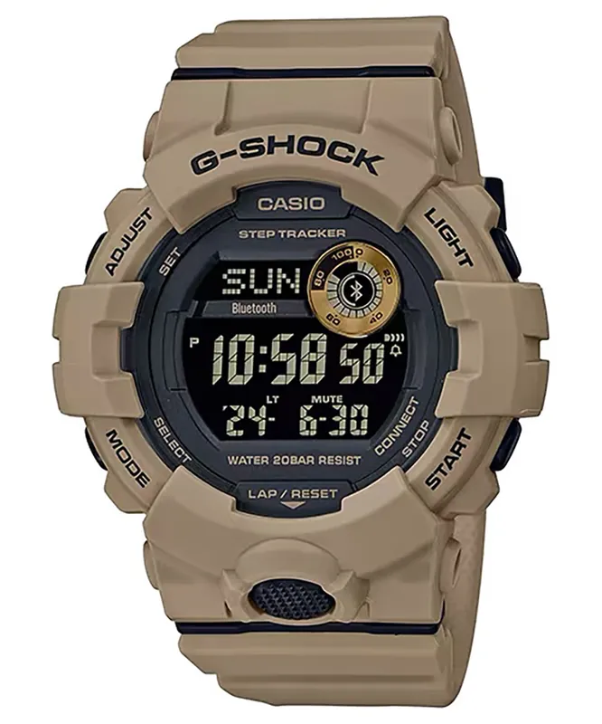 G-Shock Move Tactical Power Trainer Fitness Tracker Watch Tan