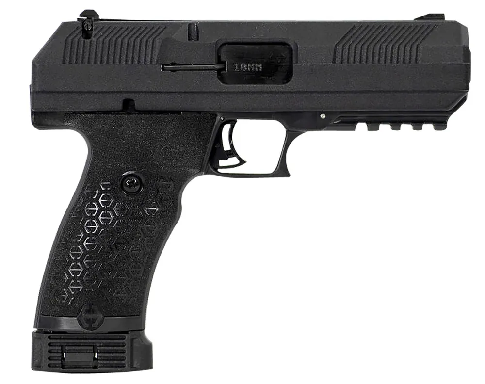Hi-Point JXP 10mm Auto +P 4.5" 10+1 Polymer Frame 3-Dot Sights Optic Ready Black JXP10NTB