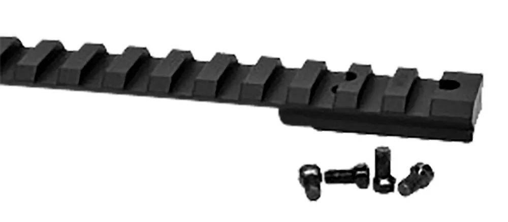 Warne Remington 700 SA Vapor Picatinny Rail Black Hardcoat Anodized