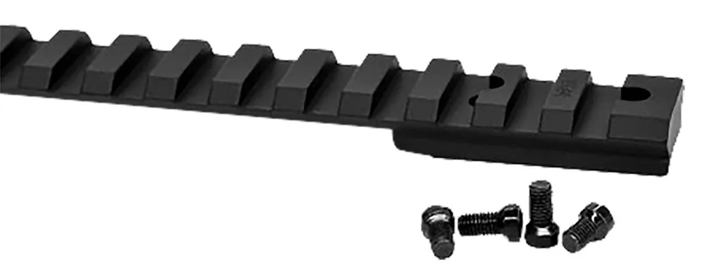 Warne Ruger American Rimfire Vapor Picatinny Rail Black