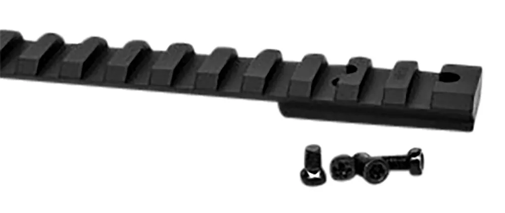 Warne Savage Axis Vapor Picatinny Rail Black Hardcoat Anodized