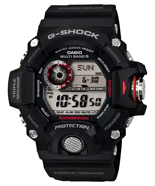 Casio G-Shock Tactical Rangeman Keep Time Black Size 145-215mm