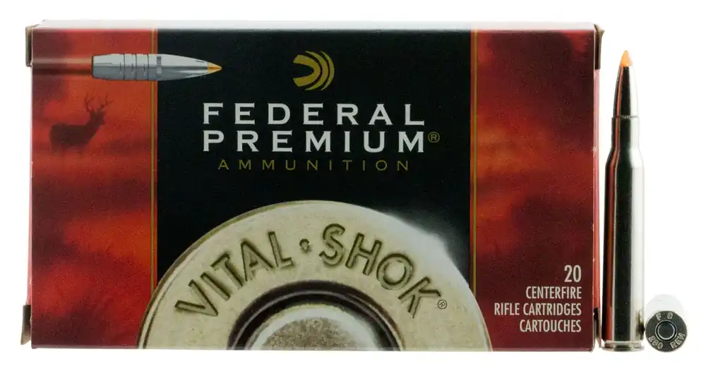 Federal Premium Vital Shok 280 Rem. 140 Gr. Trophy Bonded Tip 20/Box