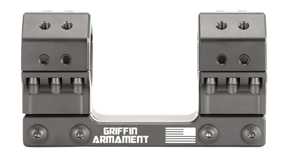 Griffin Armament SPRM Scope Mount/Ring Combo Black Anodized Aluminum