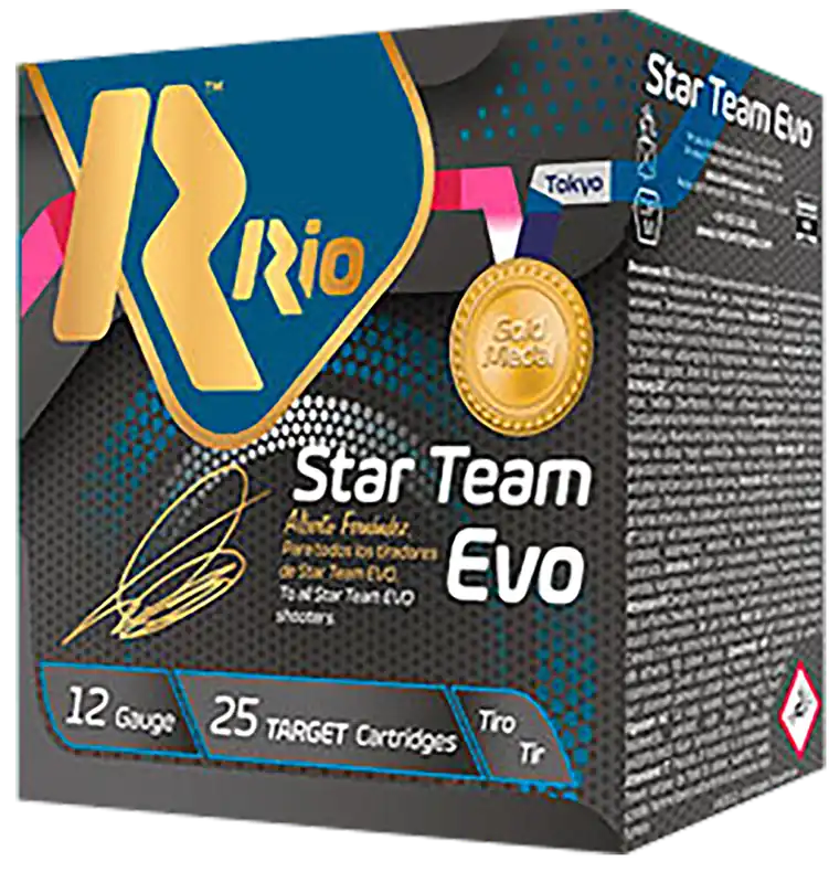 Rio Ammunition ST2875 Star Team EVO 12 Gauge 2.75" 1 oz 7.5 Shot 25 Per Box
