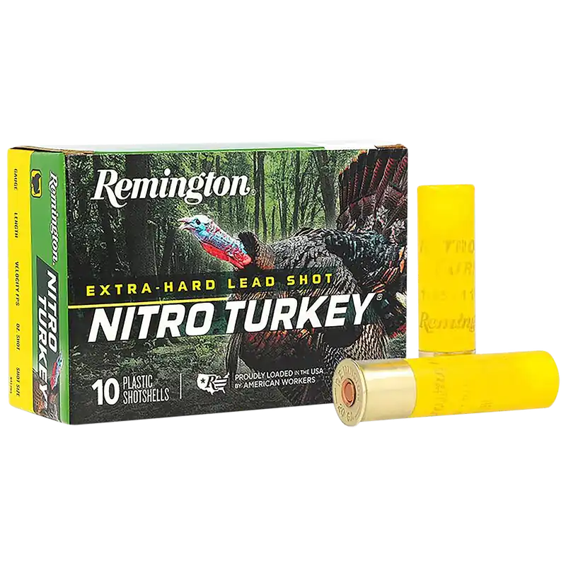 Remington Ammunition Nitro Turkey 20 Gauge 3" 1 1/4 oz 5 Shot 10 Per Box