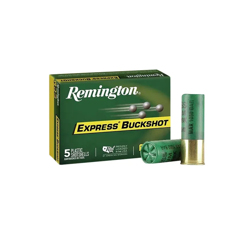 Remington Ammunition Express Buckshot 12 Gauge 2.75" 0 Buck Shot - 5/Box