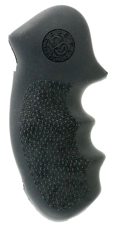 Hogue Monogrip Black Rubber Finger Grooves S&W K, L Frame Round Butt