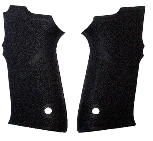 Hogue Grip Panels Black Rubber S&W 5906, 4006