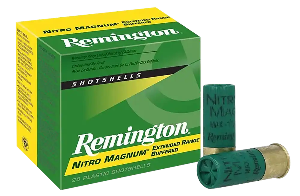 Remington Ammunition Nitro Magnum 12 Gauge 3" 1 5/8 oz 6 Shot 25 Per Box