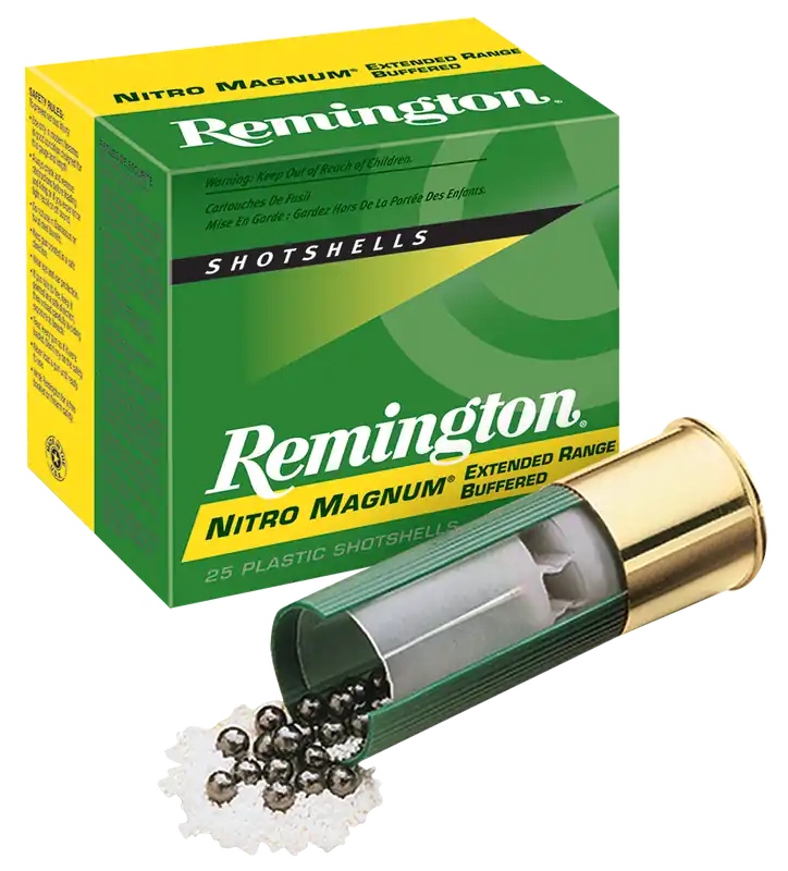 Remington Ammunition Nitro Magnum 20 Gauge 3" 1 1/4 oz 6 Shot 25 Per Box
