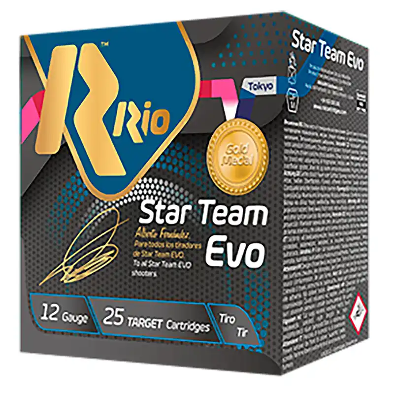 Rio Ammunition Star Team EVO 12 GA 2.75" 1 oz. 7.5 Shot 25/Box