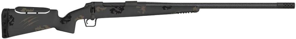 Fierce Firearms Carbon Rival FP 7mm PRC 3+1 Rd 24" Black C3 Carbon Fiber/Match Grade Steel Barrel Rifle