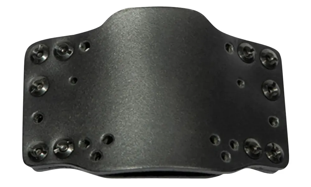 Limbsaver CrossTech Compact IWB/OWB Black Leather, Belt Clip, Fits Universal Handgun, Belt 1.75" Wide RH/LH