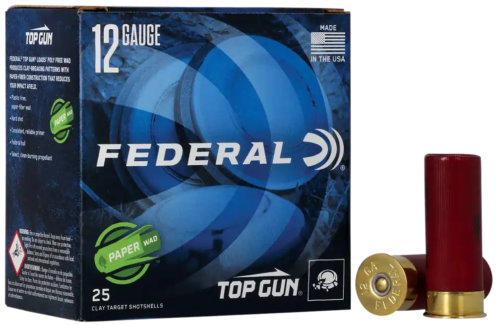 Federal Premium Paper Wad 12 Gauge 2.75" 1 oz 25 Per Box