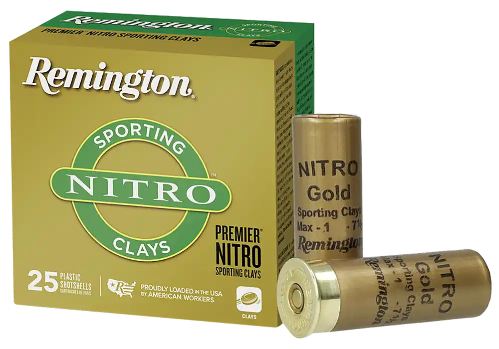 Remington Ammunition Premier Nitro Sporting Clay 12 Ga 2.75" 1 oz 7.5 Shot 25 Bx