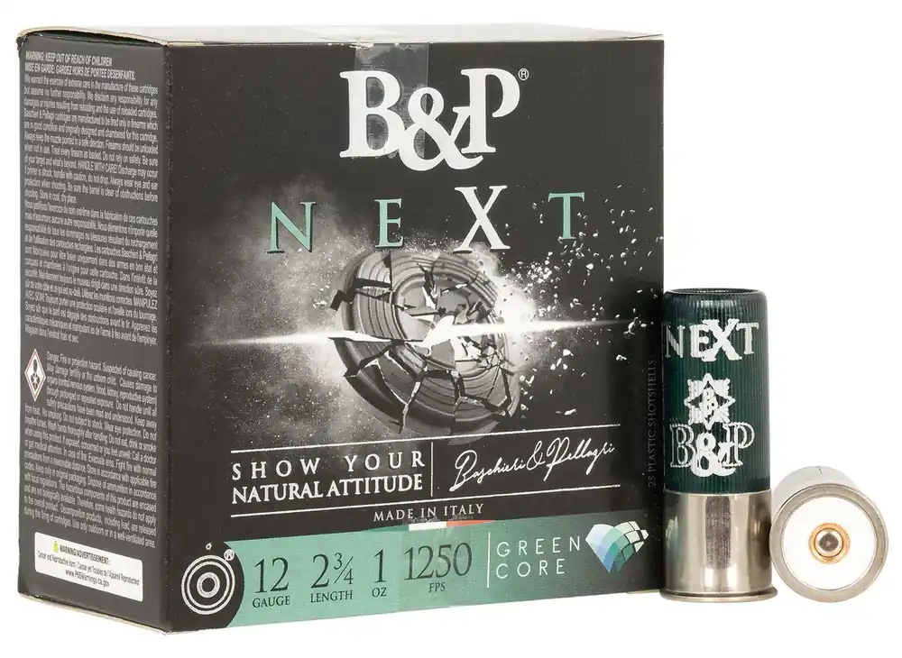 B&P NEXT 12 GA 2.75" 1oz. 7.5 Shot 25/Box
