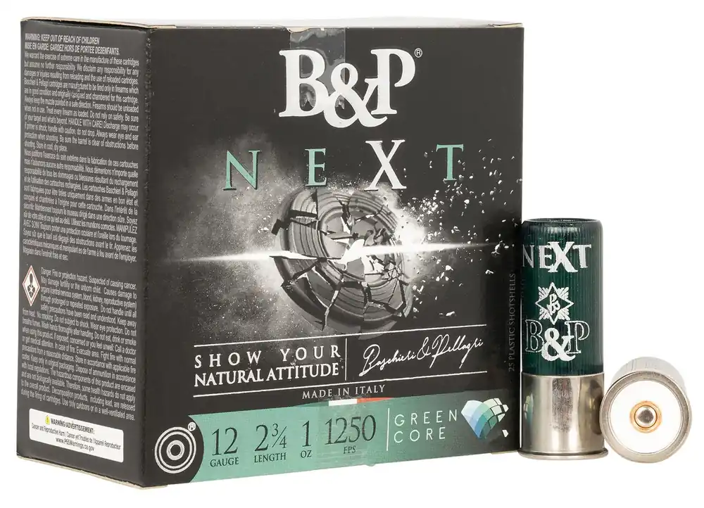 B&P NEXT 12 GA 2.75" 1 oz. 8 Shot 25/Box