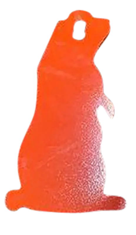 Champion Targets Impact Steel Prairie Dog Target Rimfire Orange
