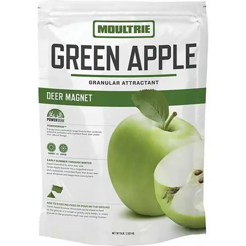 Moultrie Deer Magnet Attractant Granular Green Apple 6 lb. MFS-13359