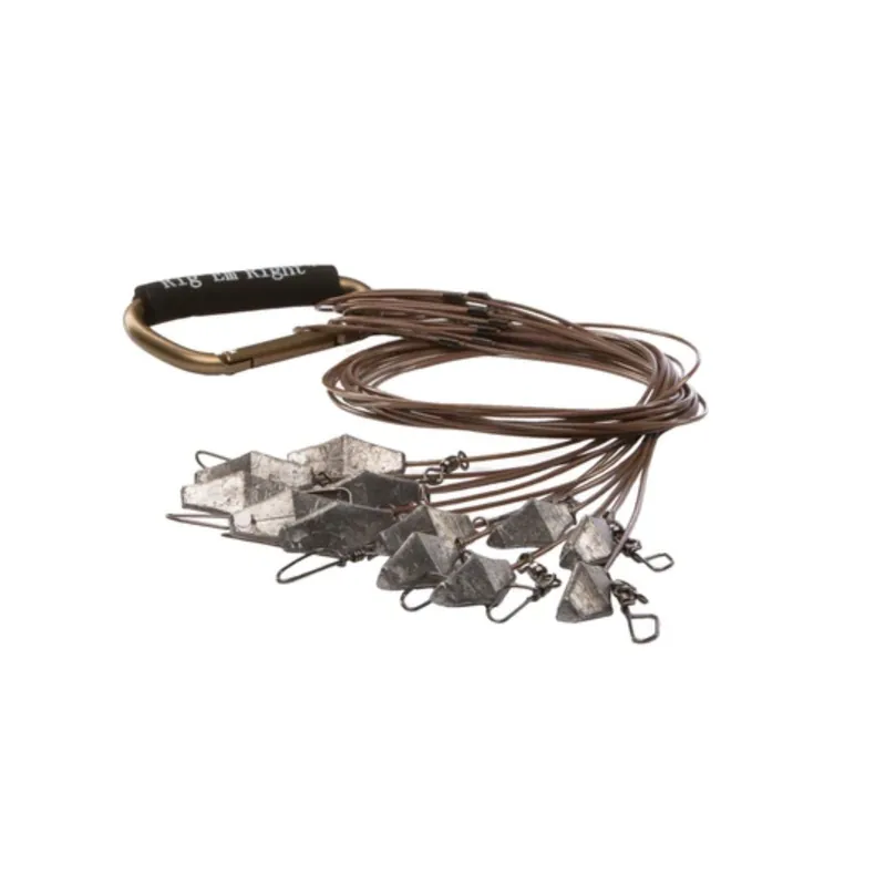 Rig‘Em Right Xtreme Coated Cable Decoy 18" Anchors