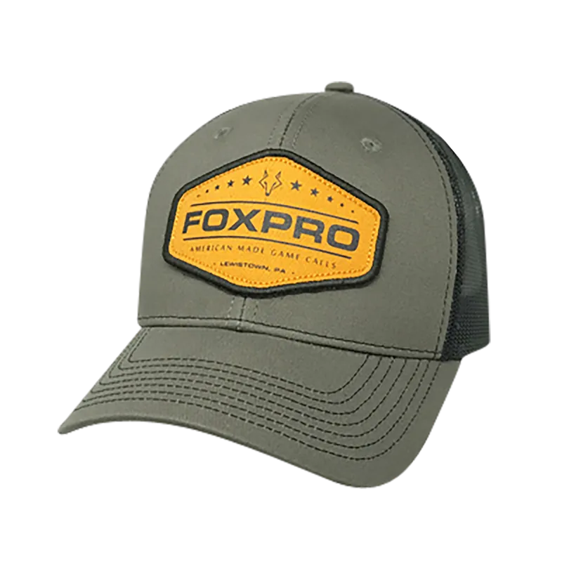 Foxpro Campfire Olive Green/Black Structured Hat