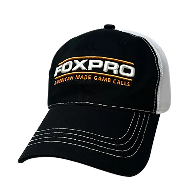 Foxpro Sidekick Black/White Unstructured Hat
