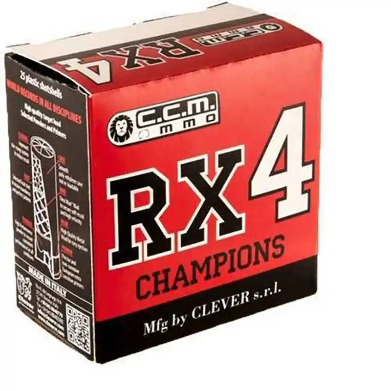 Clever Rx 4 Champions 12Ga. 3" 1 oz. 7-1/2 Shot 25/Box CMRX4H175