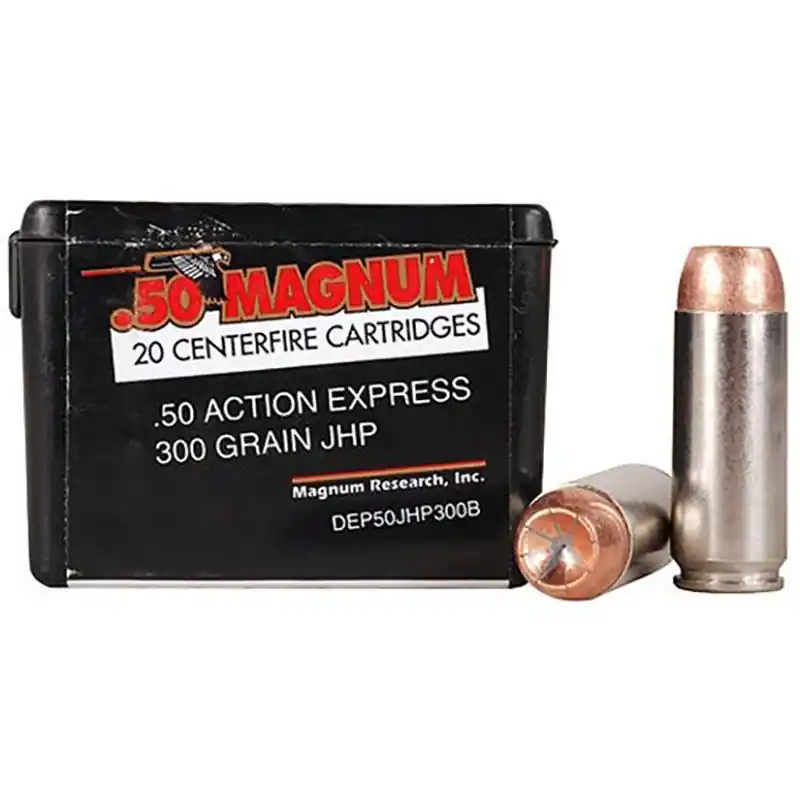 Magnum Research 50 AE 300 Gr. JHP 20/Box DEP50JHP300B
