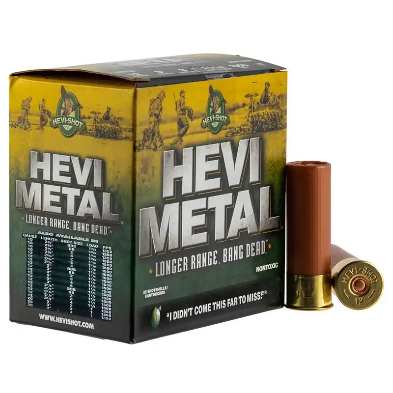 HEVI-Shot Hevi-Metal Longer Range 12 Ga. 3" 1 1/4 oz 6 25/Box HS38006