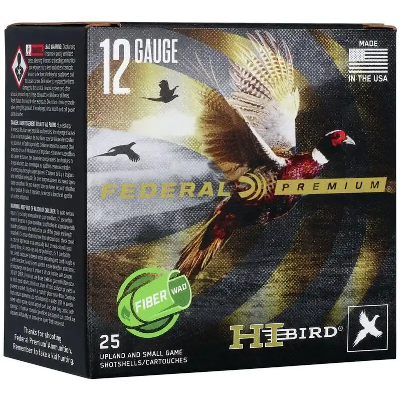 Federal Hi-Bird 12 Ga. 1-1/4 oz. 5 25/Box HVF12HW 5