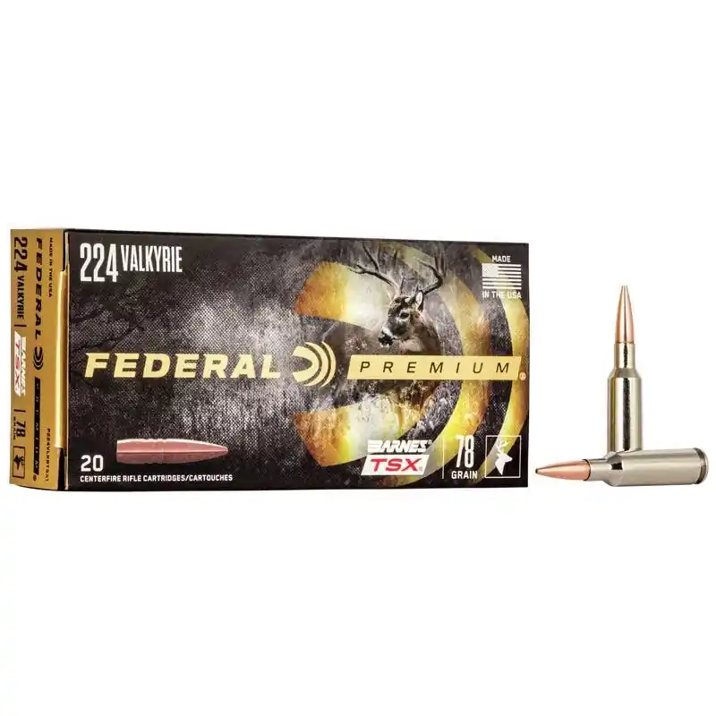 Federal Barnes TSX 224 Valkyrie 78 Gr. 20/Box P224VLKBTSX1
