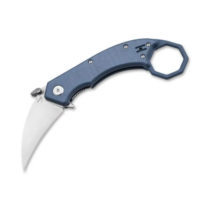 Boker Hel Karambit Packet Knife-Blue/Grey 01BO516