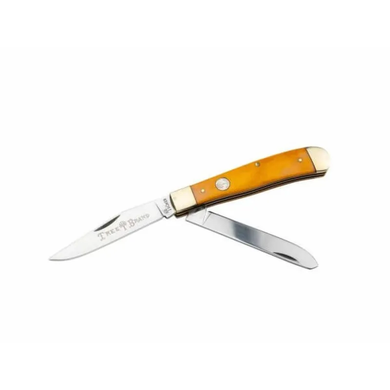 Boker Traditional Series 2.0 Trapper Pocket Knife-Yellow Bone 110835