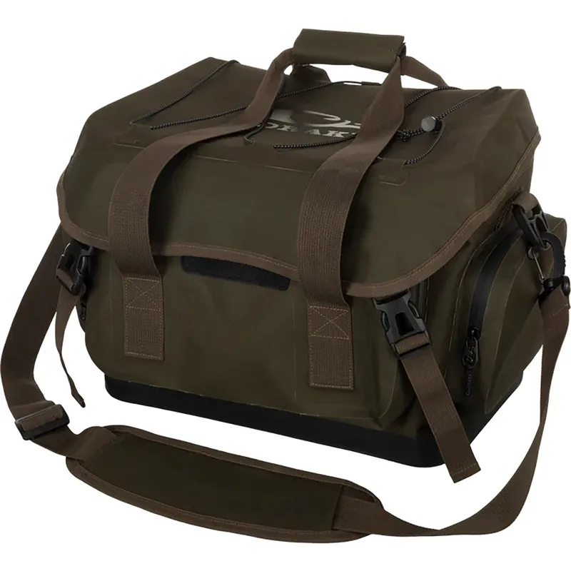 Drake Waterfowl HND Blind Bag (Medium), Green Timber, Waterproof Polyester & Interior Storage Pockets