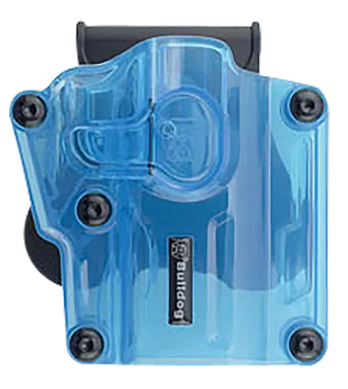 Bulldog Max Multi Fit OWB Transparent Blue Polymer Paddle Mount