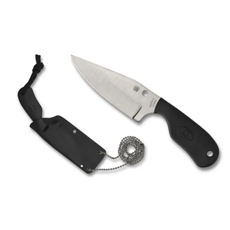 Spyderco Subway Bowie Plain Edge Knife FB48PBBK