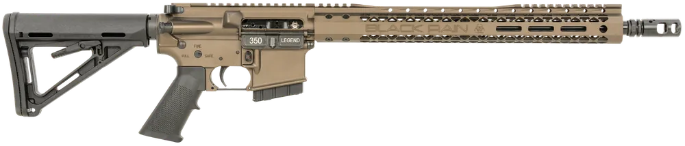 Black Rain Ordnance Hunting Carnivore 350 Legend 20+1 16" Black Chrome Moly Barrel, Midnight Bronze Cerakote