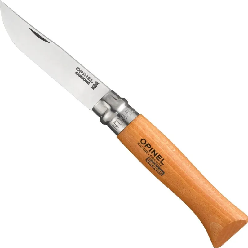 Opinel No. 09 Carbon Steel Folding Knife 001083