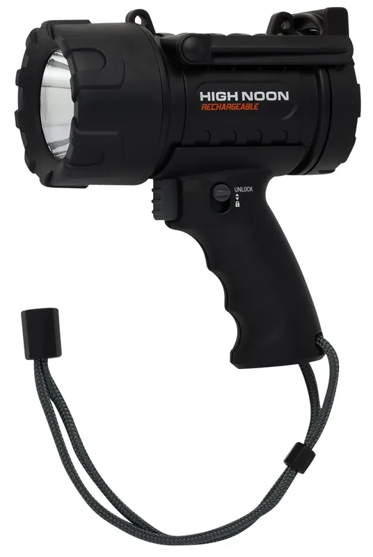 Browning High Noon USB Rechargeable Spotlight Black White 915 Lumens