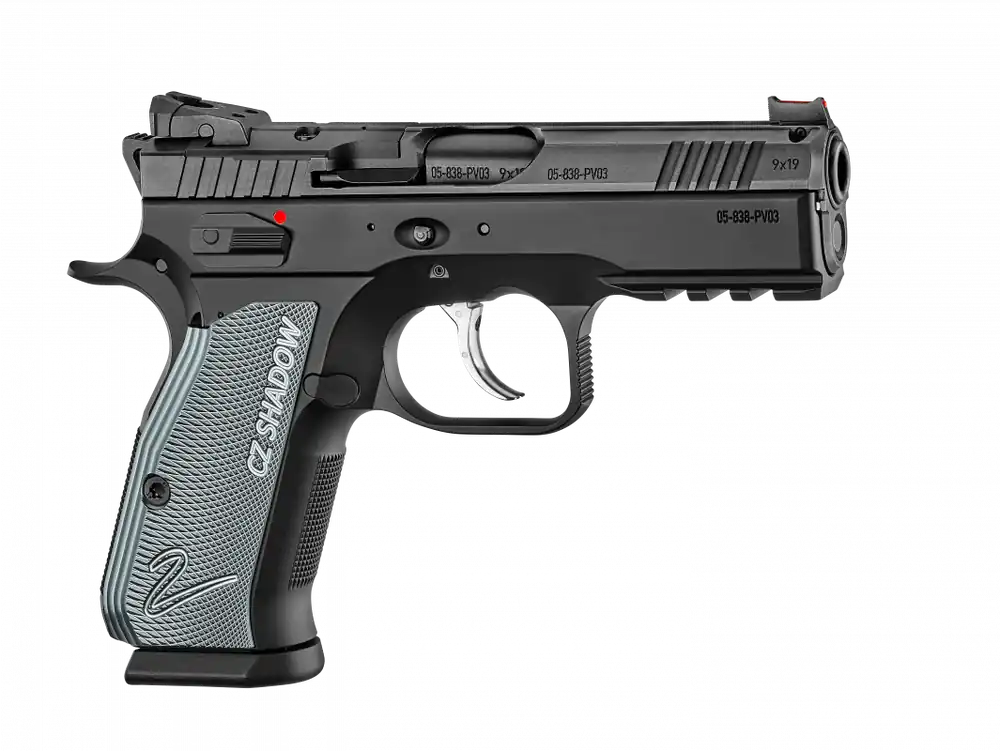 CZ Shadow 2 Compact 9MM Pistol OR 4" Black 91252