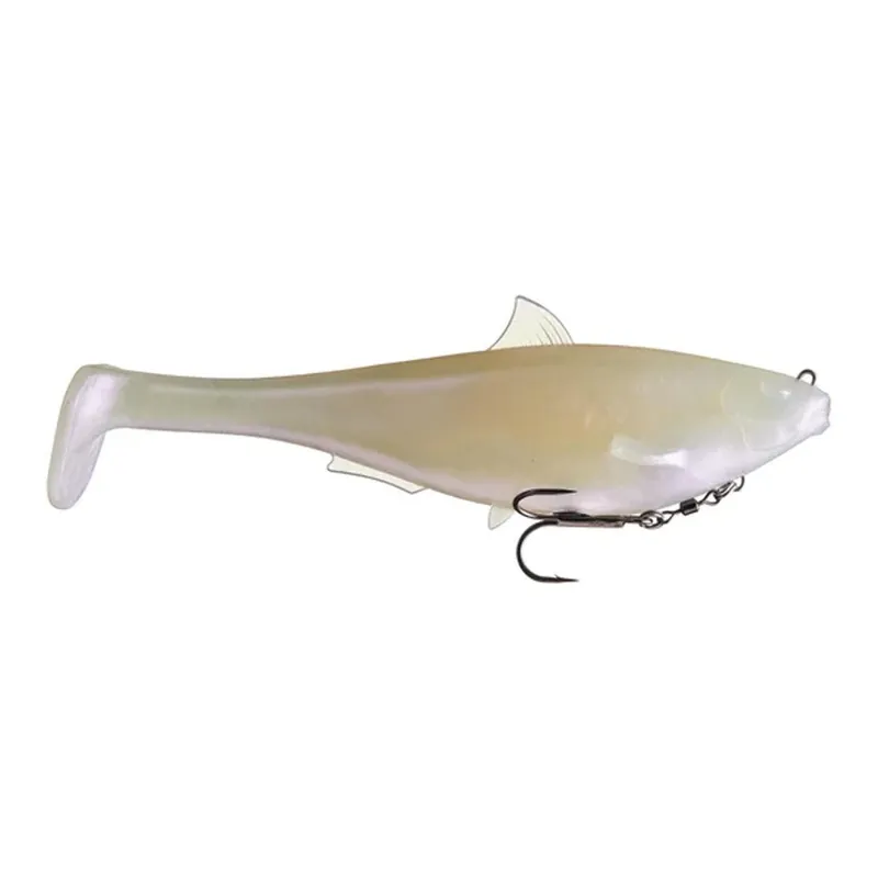 SPRO John Crews Megalojohn Swimbait - 6" Pearl Shad