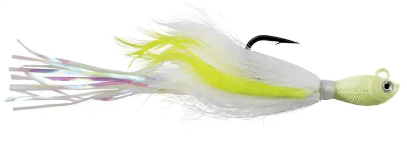 SPRO Power Bucktail Custom Jig - 1 oz. Glow Sparkle