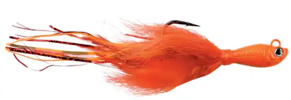 SPRO Power Bucktail Custom Jig - 3 oz. Orange