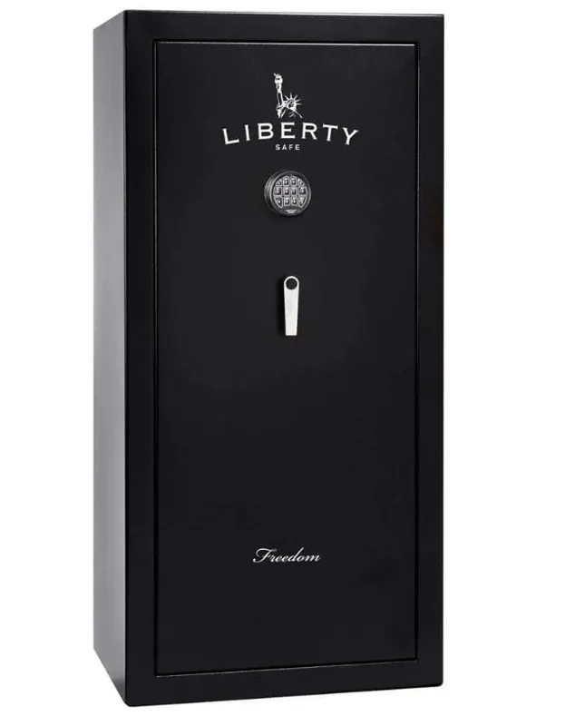 Liberty Freedom 30 Capacity Gun Safe Fire Rated 40 Mins at 1200° Black 647346425113
