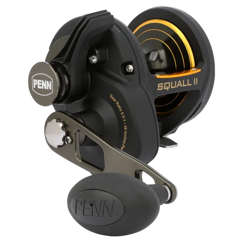 Penn Squall II Lever Drag Conventional Reel - 30 5.3 1