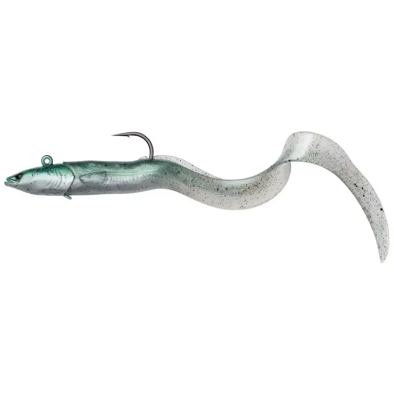 Savage Gear Real Eel Jig - 2 1/3 oz. Greenie