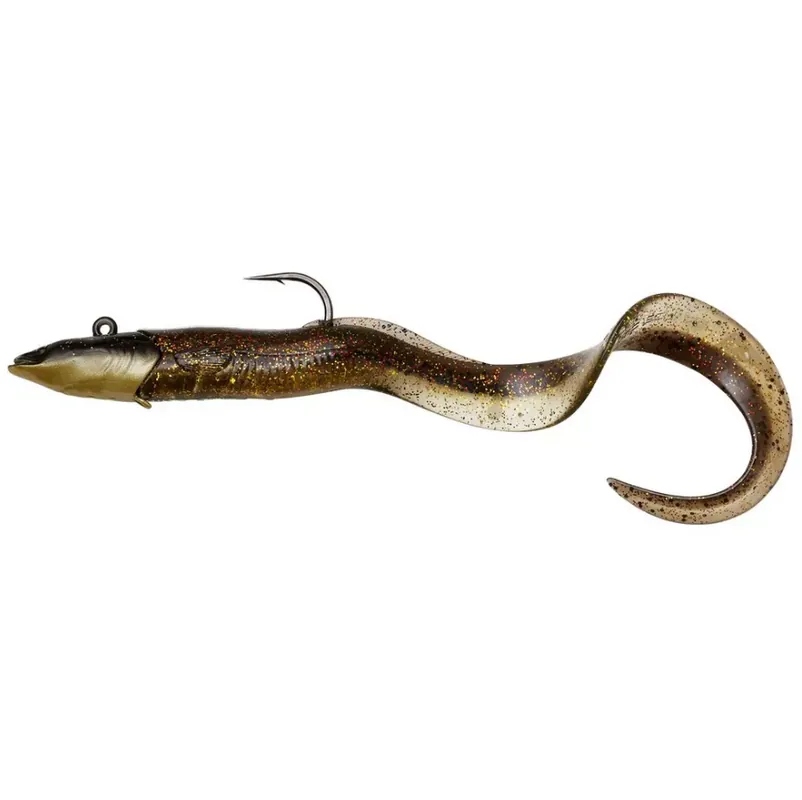 Savage Gear Real Eel Jig - 5 1/3 oz. Black/Gold