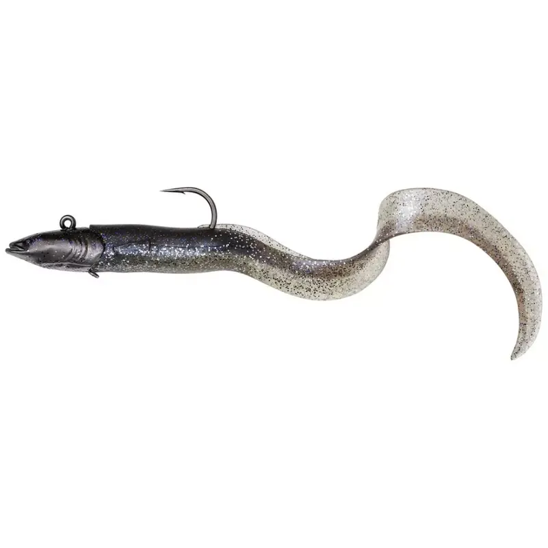 Savage Gear Real Eel Jig - 1 1/3 oz. Dirty Silver