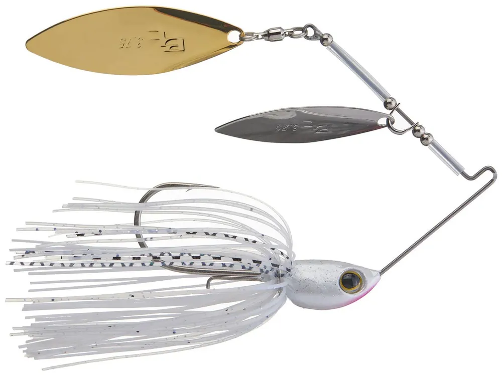 Shimano Swagy Strong Double Willow Spinnerbait - 1/2 oz. White